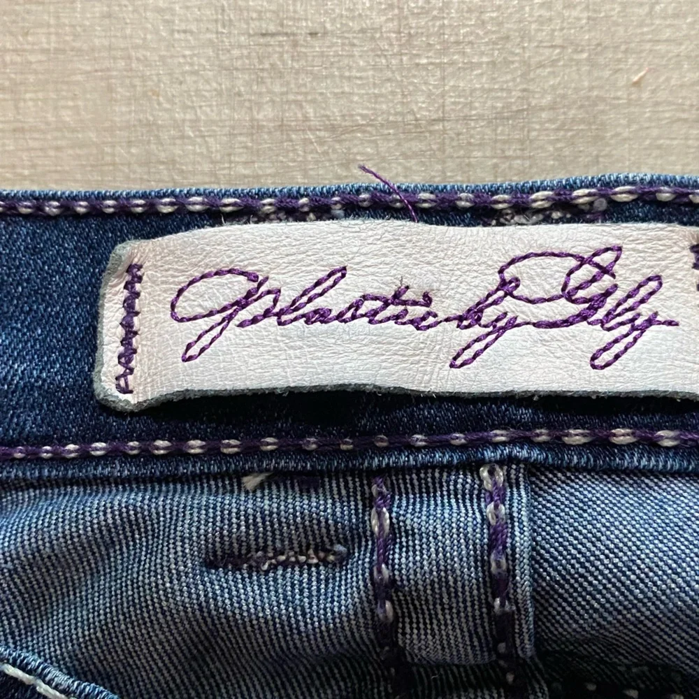 Plastic by gly women’s rise stretch jeans size 30x32 - Picture 6 of 11